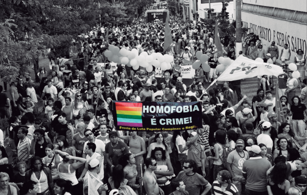 Parada do Orgulho LGBT em Campinas, 2006.